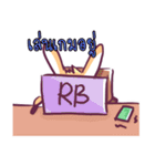 R＆B Rabbit＆Borie（個別スタンプ：4）