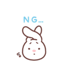 ぶたさんとうさちゃん（個別スタンプ：10）