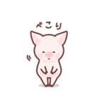 ぶたさんとうさちゃん（個別スタンプ：11）
