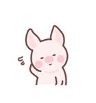 ぶたさんとうさちゃん（個別スタンプ：15）