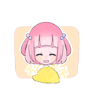 ハーフツインテールの女の子（個別スタンプ：13）