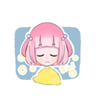 ハーフツインテールの女の子（個別スタンプ：24）