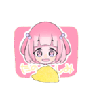 ハーフツインテールの女の子（個別スタンプ：27）
