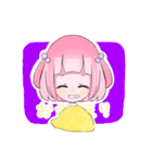 ハーフツインテールの女の子（個別スタンプ：29）