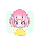 ハーフツインテールの女の子（個別スタンプ：33）