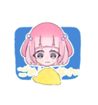 ハーフツインテールの女の子（個別スタンプ：38）