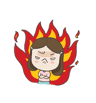 Nahban and little kitten Zu-Ni（個別スタンプ：9）