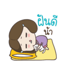Nahban and little kitten Zu-Ni（個別スタンプ：40）