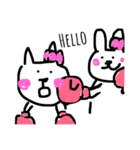 キックボクシング うさ（個別スタンプ：7）