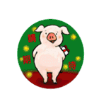 pig's life story in traditional chinese（個別スタンプ：10）