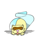 フェレットのティム（個別スタンプ：18）