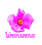 kikimama Flower Stickerタイ語版（個別スタンプ：28）