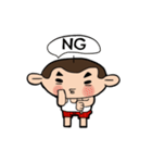 The husband-3 UPGRADE DAILY（個別スタンプ：35）