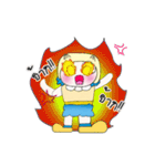 >>My name is Mari. ^^！（個別スタンプ：2）