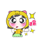 >>My name is Jaidee. ！（個別スタンプ：21）