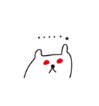 ゆるまめしろくま（個別スタンプ：29）