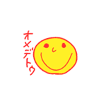 カタカナでヒトコト（個別スタンプ：3）