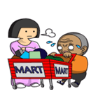 Super taiwan woman and old nojob husband（個別スタンプ：13）