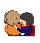 Super taiwan woman and old nojob husband（個別スタンプ：14）