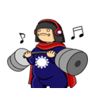 Super taiwan woman and old nojob husband（個別スタンプ：19）