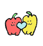 ゆるいやさいたち（個別スタンプ：4）