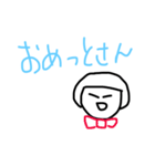 関西弁の蝶ネクタイ（個別スタンプ：14）
