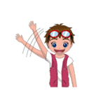 Rou the Cool Girl（個別スタンプ：2）