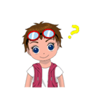 Rou the Cool Girl（個別スタンプ：5）