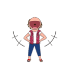 Rou the Cool Girl（個別スタンプ：8）