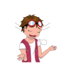 Rou the Cool Girl（個別スタンプ：10）