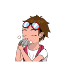Rou the Cool Girl（個別スタンプ：16）