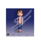 Rou the Cool Girl（個別スタンプ：37）