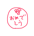 まゆげの喜怒哀楽（個別スタンプ：32）