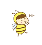 Sweet bee boy（個別スタンプ：1）