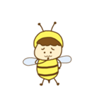 Sweet bee boy（個別スタンプ：8）