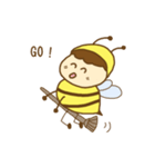 Sweet bee boy（個別スタンプ：12）
