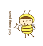 Sweet bee boy（個別スタンプ：22）
