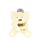 Traditional Girls and Bear（個別スタンプ：9）