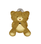 Traditional Girls and Bear（個別スタンプ：12）