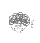 日常で使うアフロスタンプ（個別スタンプ：3）