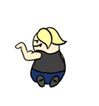 John, the little sweetheart（個別スタンプ：34）