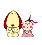 ワンコとわたし（個別スタンプ：19）