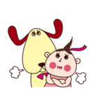 ワンコとわたし（個別スタンプ：26）