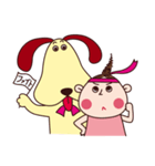 ワンコとわたし（個別スタンプ：30）