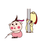 ワンコとわたし（個別スタンプ：34）