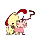 ワンコとわたし（個別スタンプ：36）