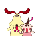 ワンコとわたし（個別スタンプ：39）