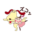 ワンコとわたし（個別スタンプ：40）