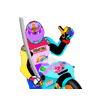 Moto Race Rainbow-colored Riders 31 @06（個別スタンプ：22）