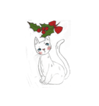 Christy the Christmas Cat（個別スタンプ：14）